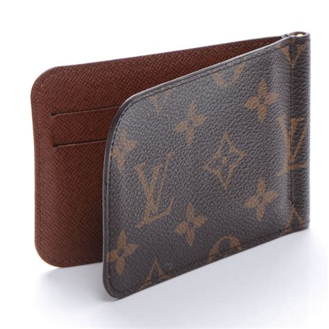 louis vuitton cash clip|louis vuitton money clip billfold.